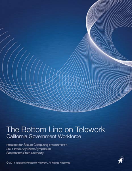 The Bottom Line on Telework-California Government Workforce