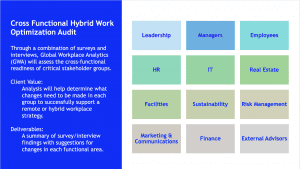 Hybrid work cross functional optimization audit